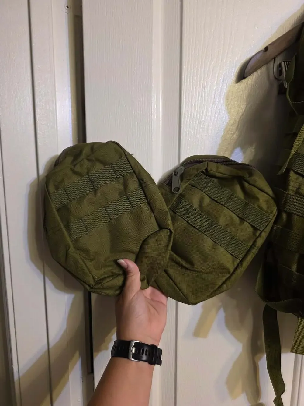 Tactical Assault Molle Backpack Olive Green Outdoor Military Hiking Bag